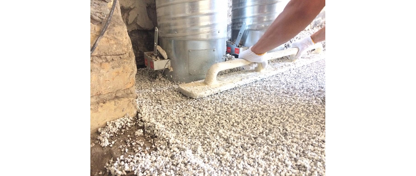 Floor heat insulation