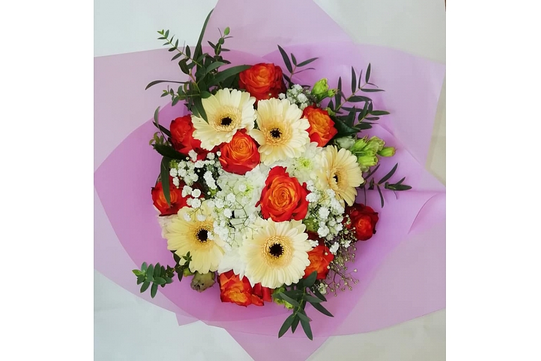 Flower shop in Bauska Zelta Zieds