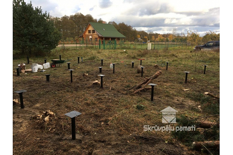 Фундаменты винтовых свай
