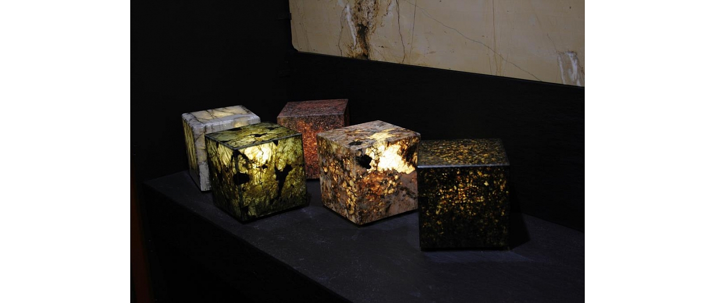 Гранитные лампы