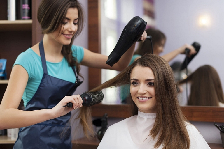 Hair-dressing saloon