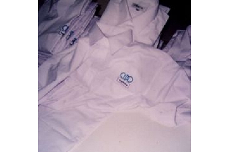 Logo embroidery