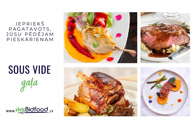 MyBidfood sous vide carouselle