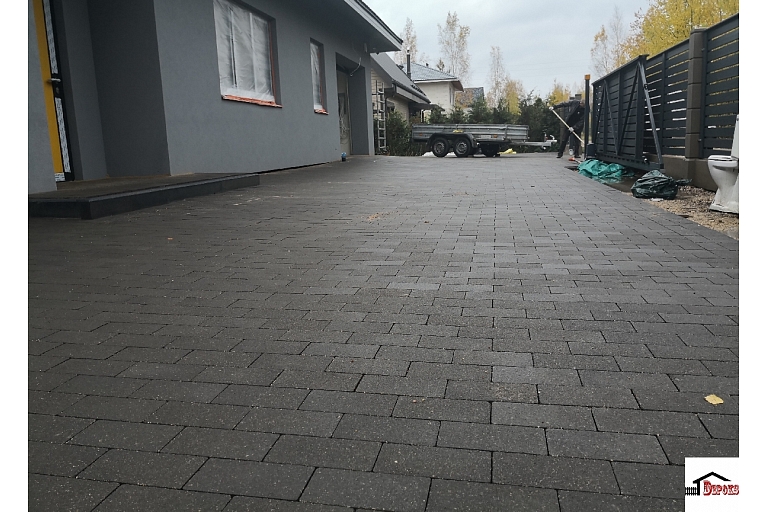 Paving works