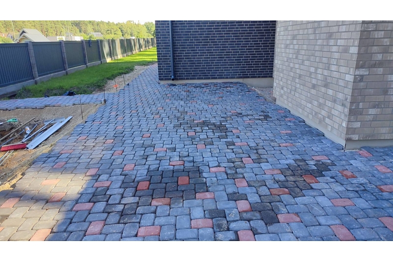 Paving works