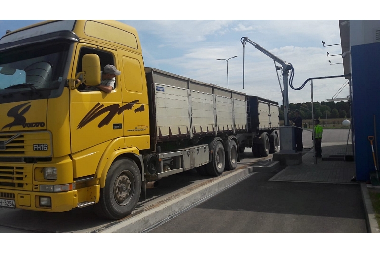Прием зерна Grobiņa Linas Agro