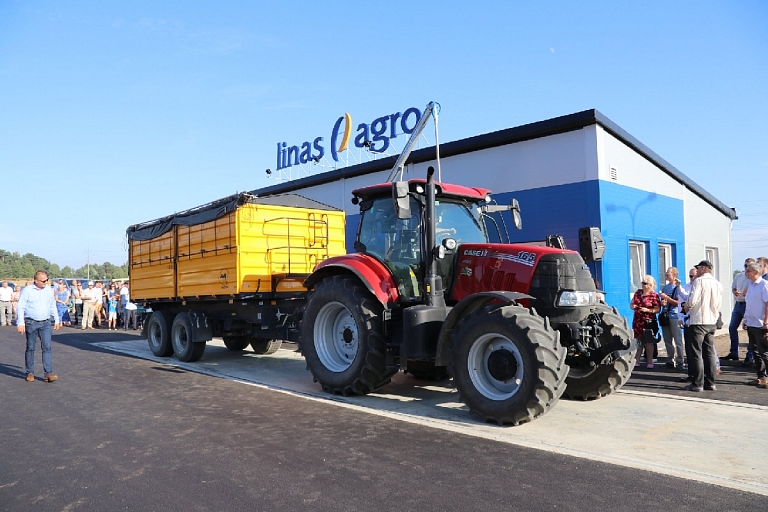 Purchase of early flax grain