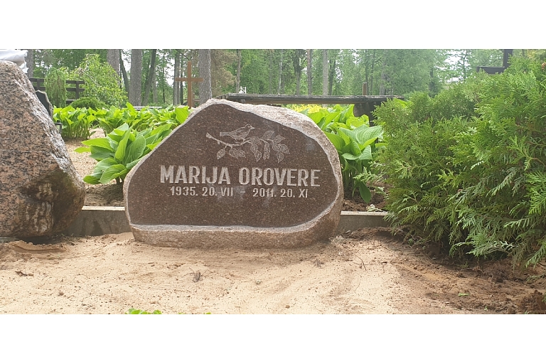 Tombstone making in Cesis