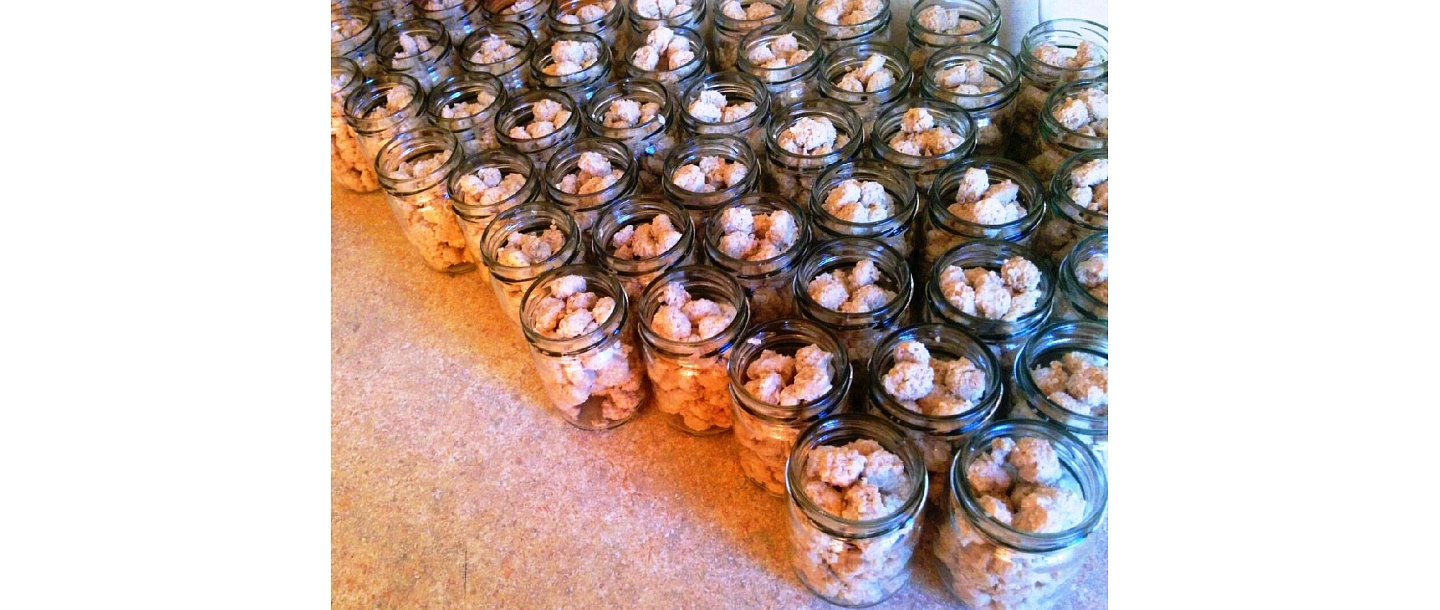 Truša gaļas bumbiņas buljonā