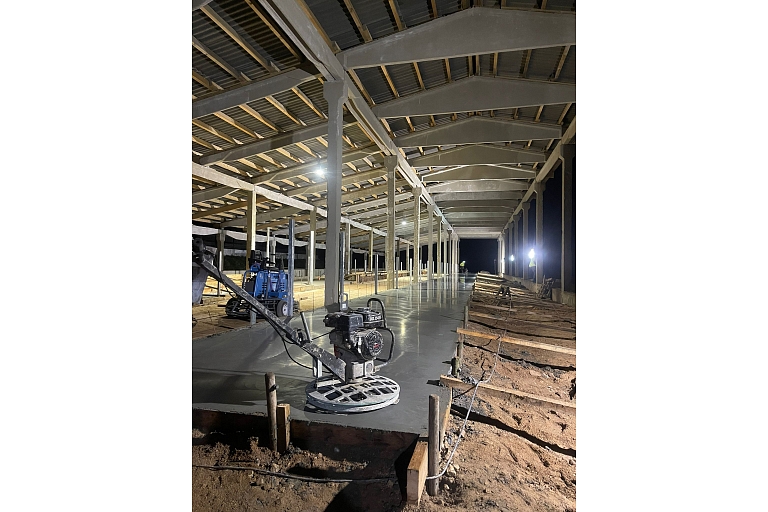 "Uldex" floor concreting