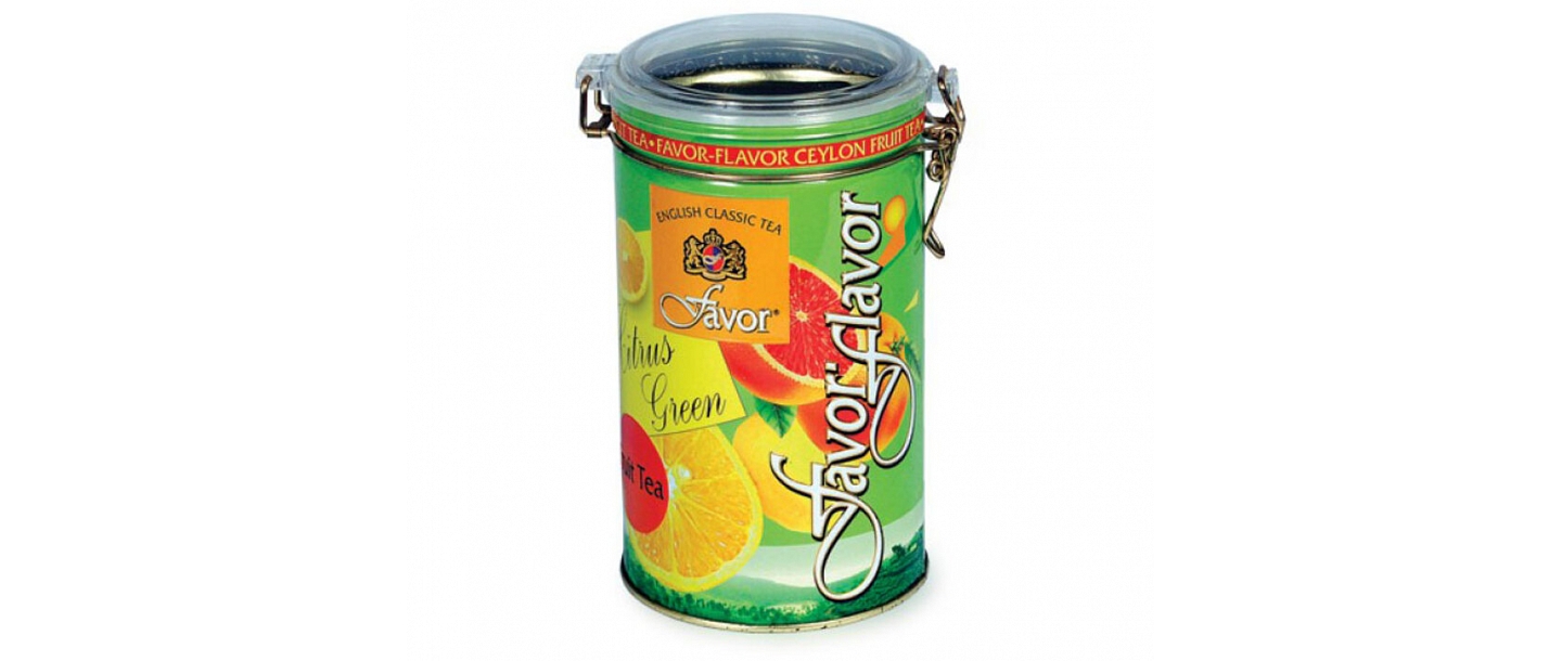 Citrus green English classic tea