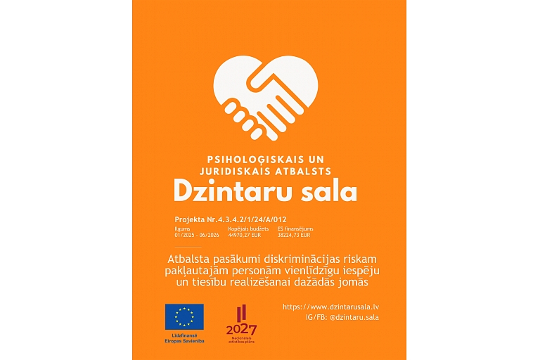 Psiholoģiskais un juridiskais atbalsts "Dzintaru sala"