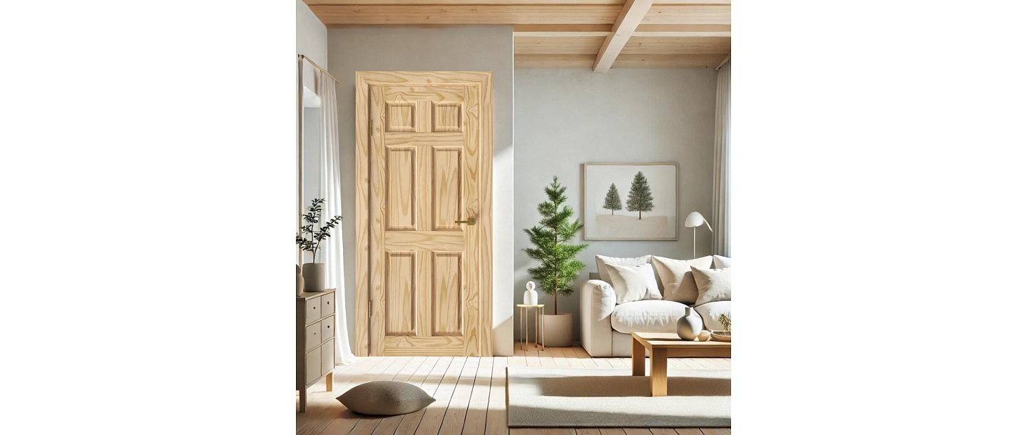 COLONADA pine wood interior door