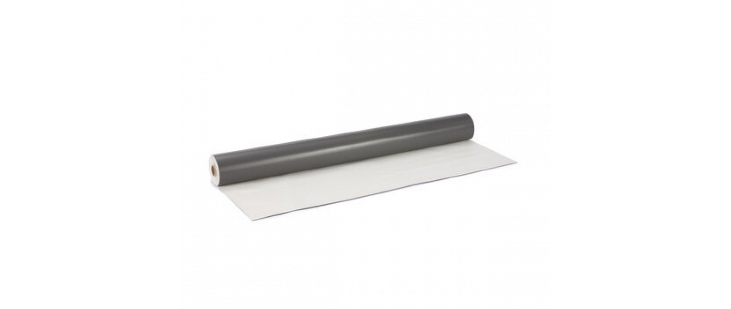 PVC jumtu membrāna DANOPOL HS 1,2 mm vai 1,5 mm, pelēka