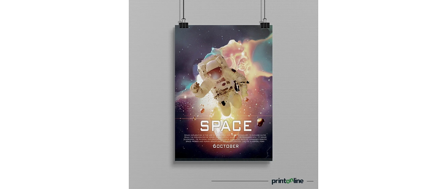 journey into the unknown with PrintOnline.lv posters