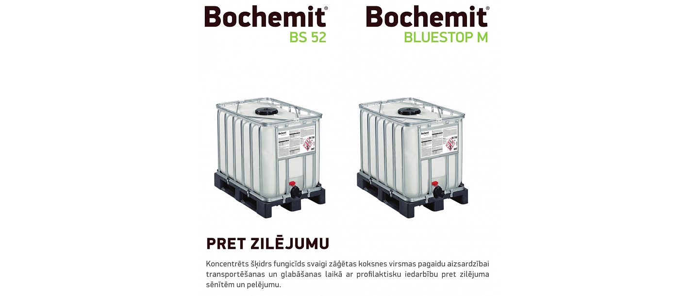 Bochemit against blueness