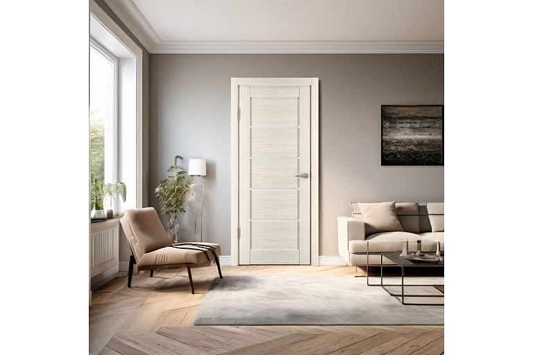 Horizontal-1, kapučīno, laminētas iekšdurvis