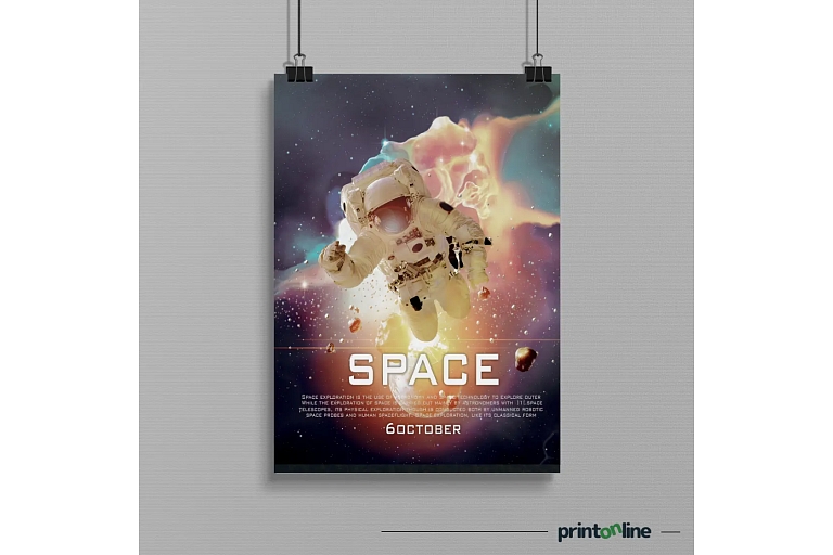 journey into the unknown with PrintOnline.lv posters