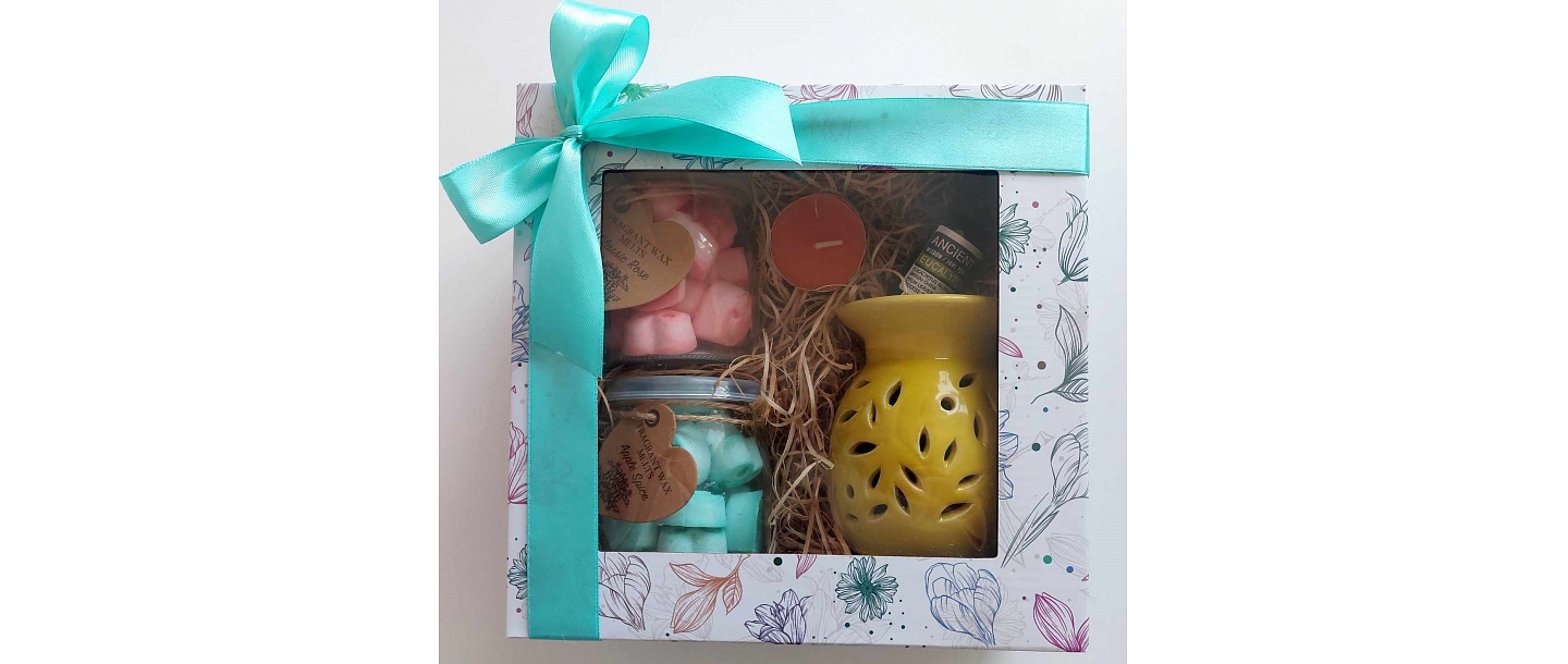 Scented wax candle set