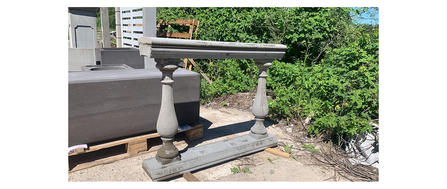 sausā betona izstrādājumu ražošana