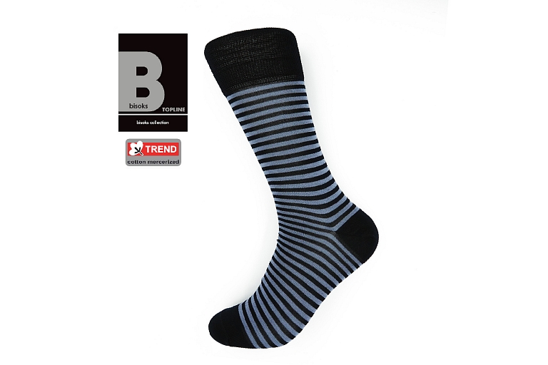 BISOKS TOPLINE – High quality materials, technological news, increased strength, beautiful packaging and the appearance of socks. High price level.