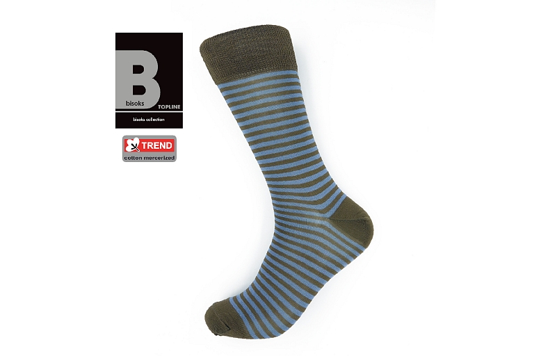 BISOKS TOPLINE – High quality materials, technological news, increased strength, beautiful packaging and the appearance of socks. High price level.