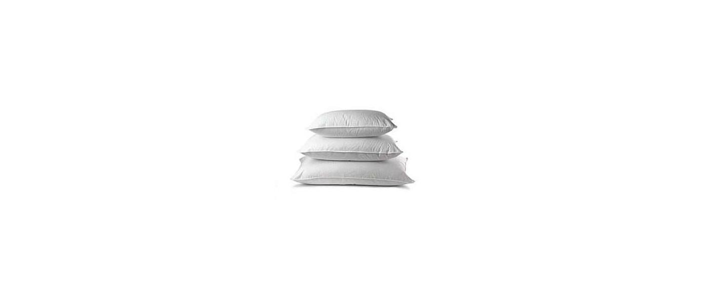 White pillows – home textiles and fillings