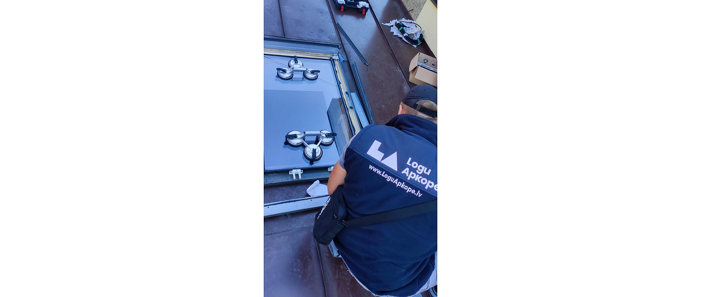 Double glazed window change