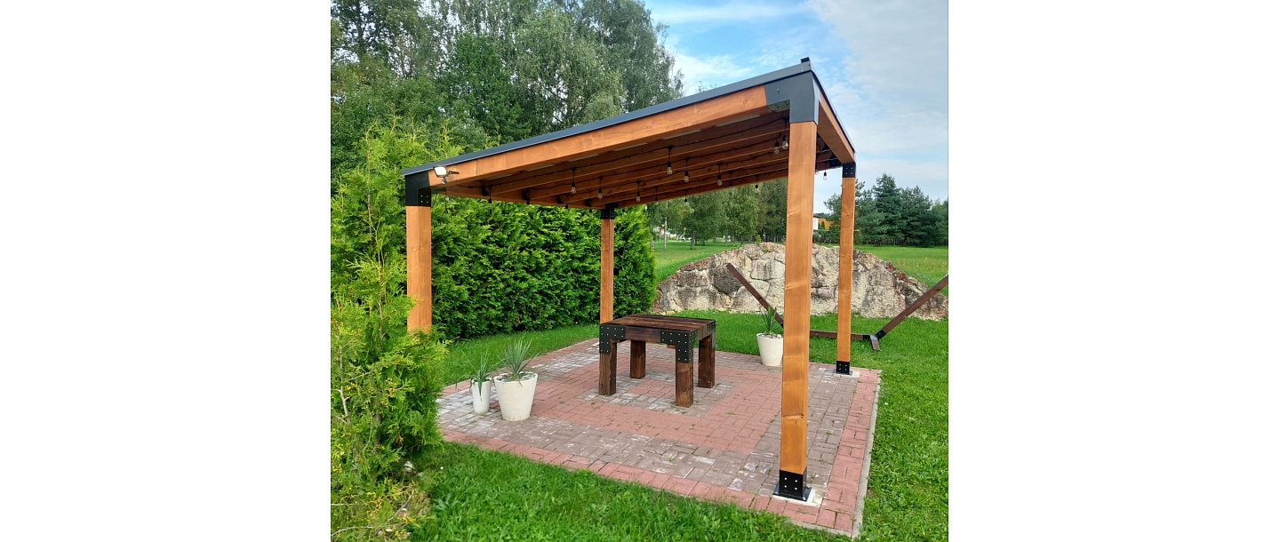 Pergolas un Nojumes