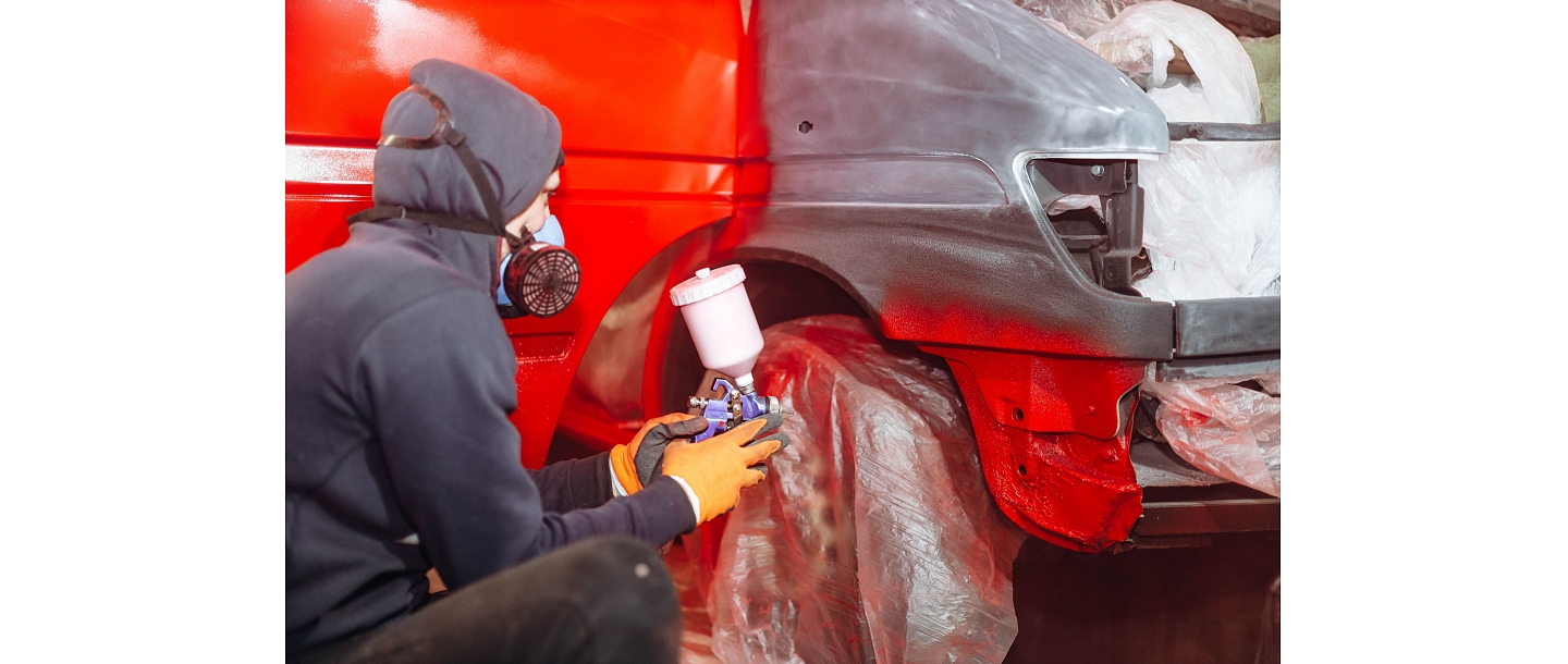 Car painting and preparation for painting