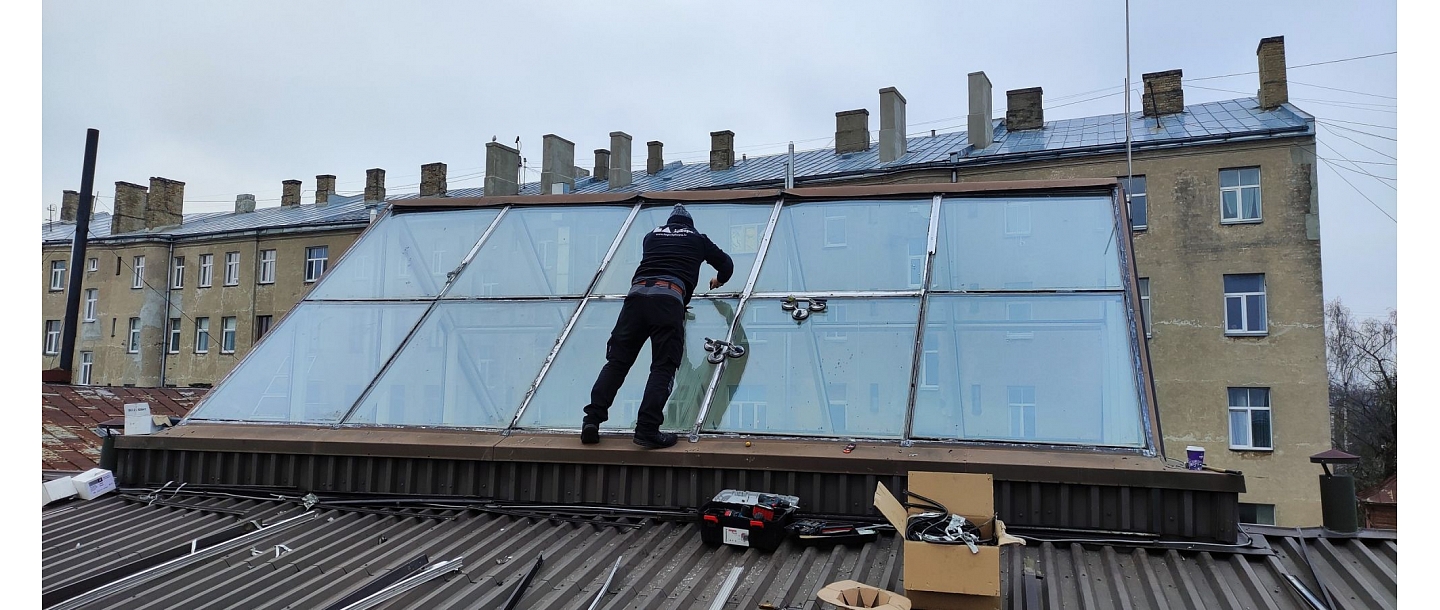 Fast, urgent replacement of the glass package