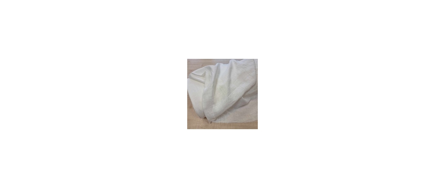 White linen fabrics