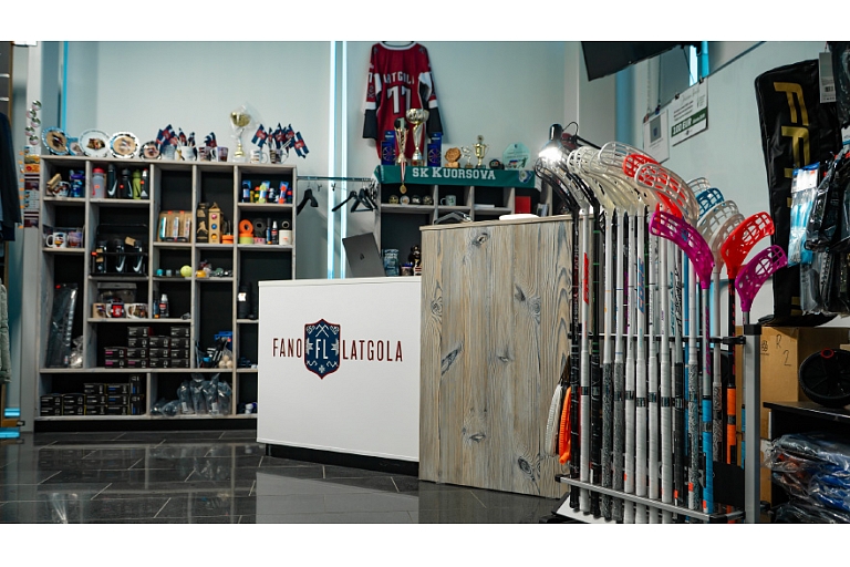 Sporting goods and souvenirs