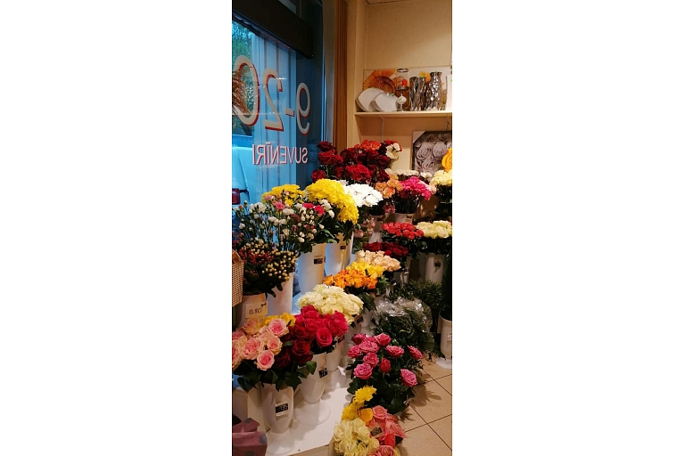 Цветочный магазин в Саулкрасты