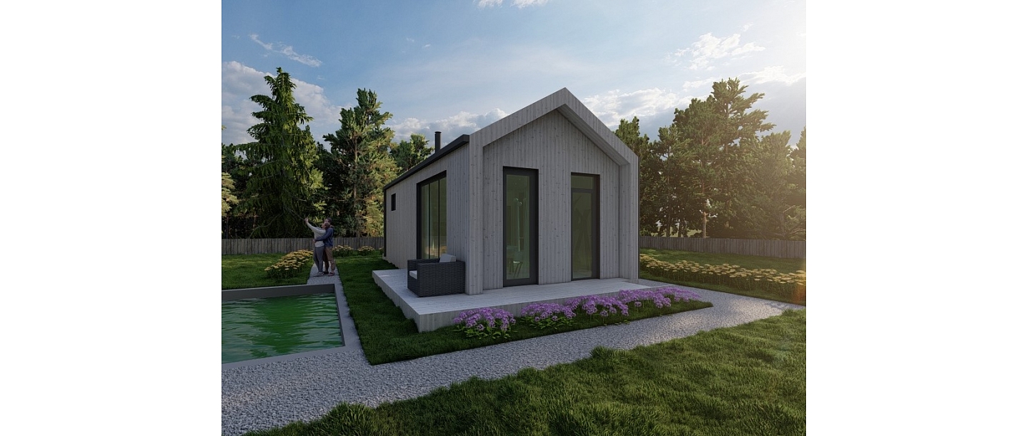wooden frame houses