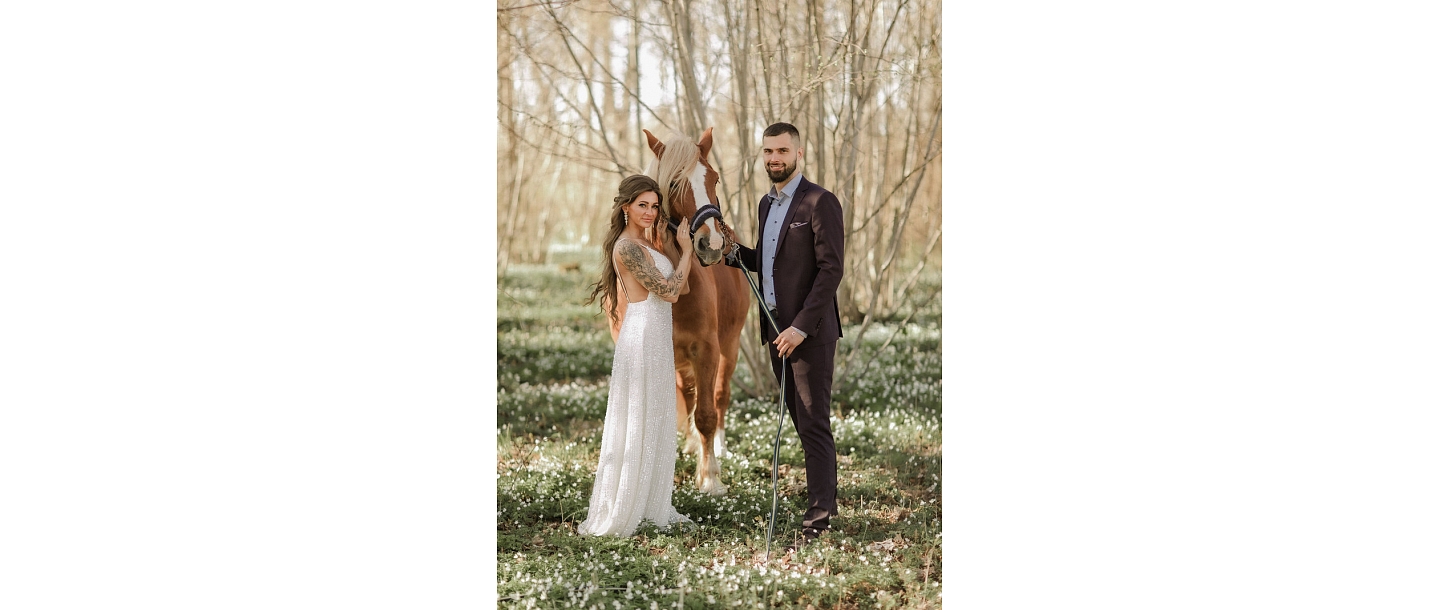 Fotosesija ar zirgiem