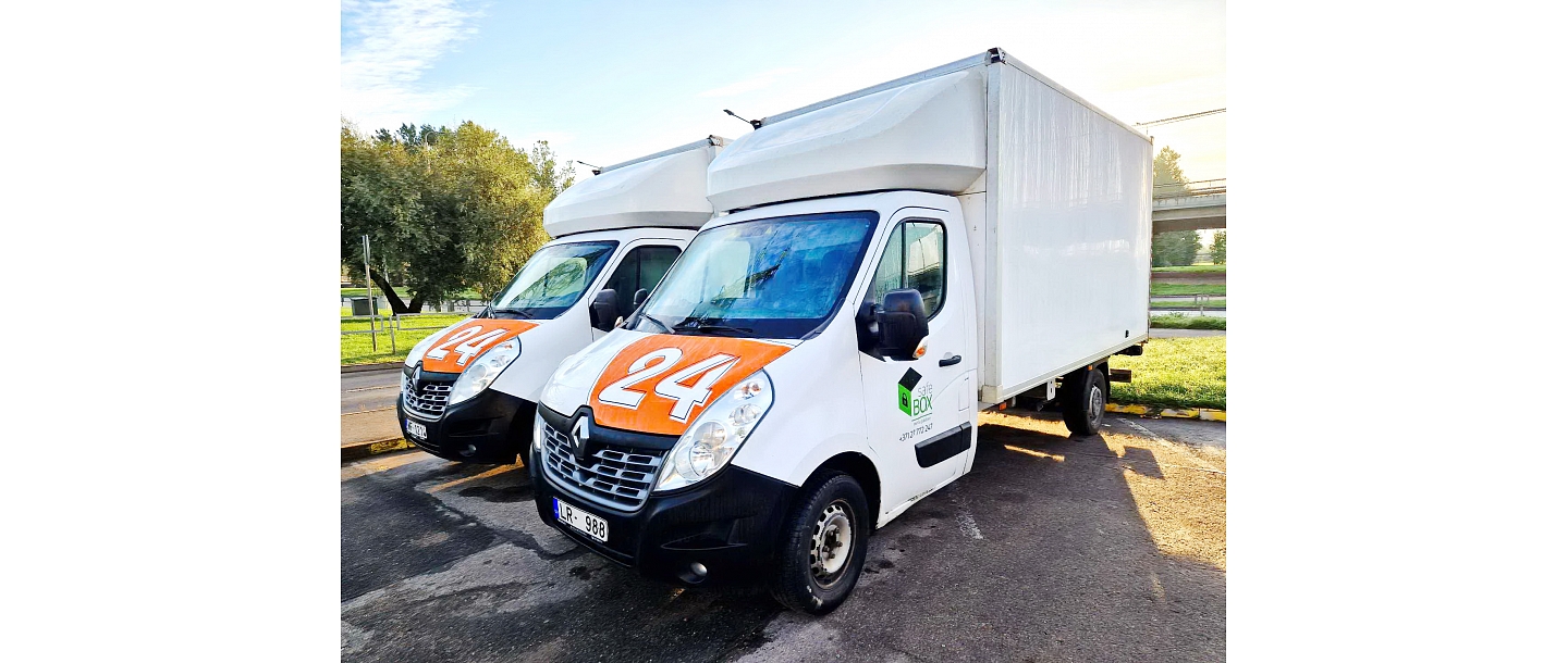 Van rental is also available: dump truck rental, minivans for rent