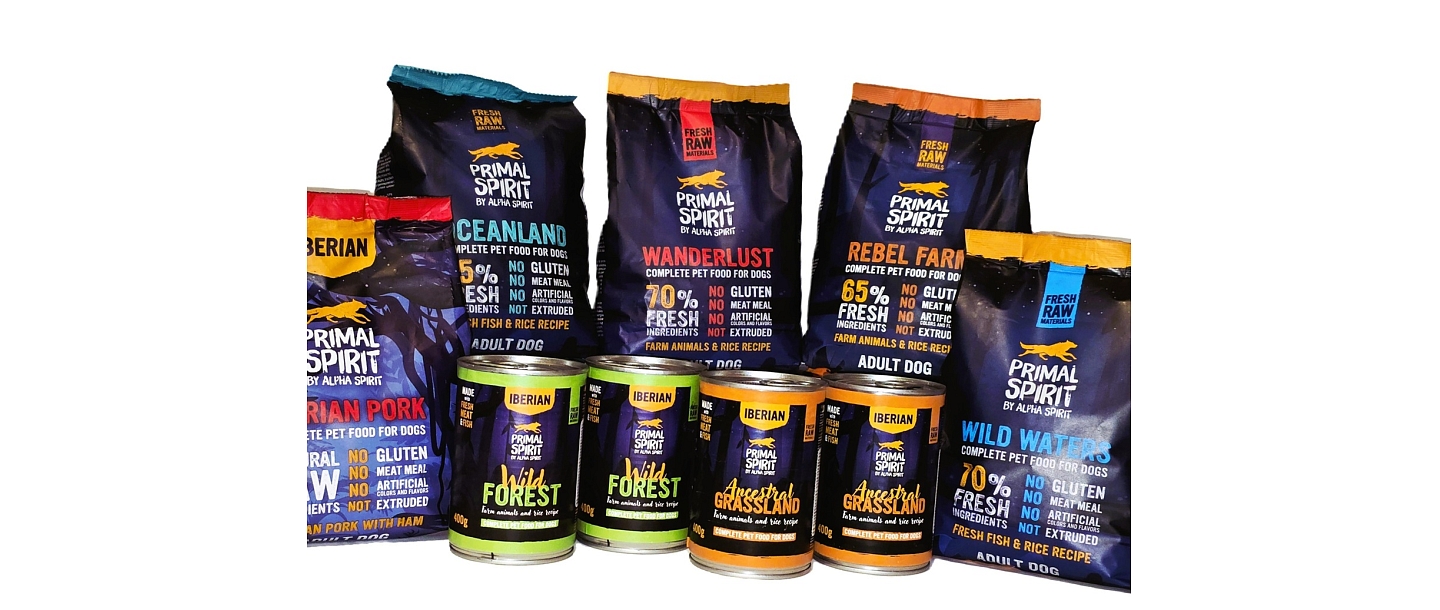 PRIMAL SPIRIT - premium dog food