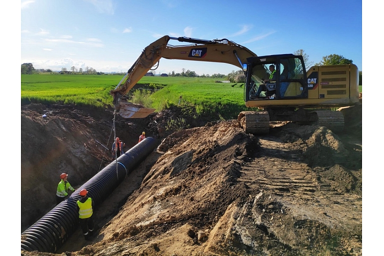 Строительство системы канализации