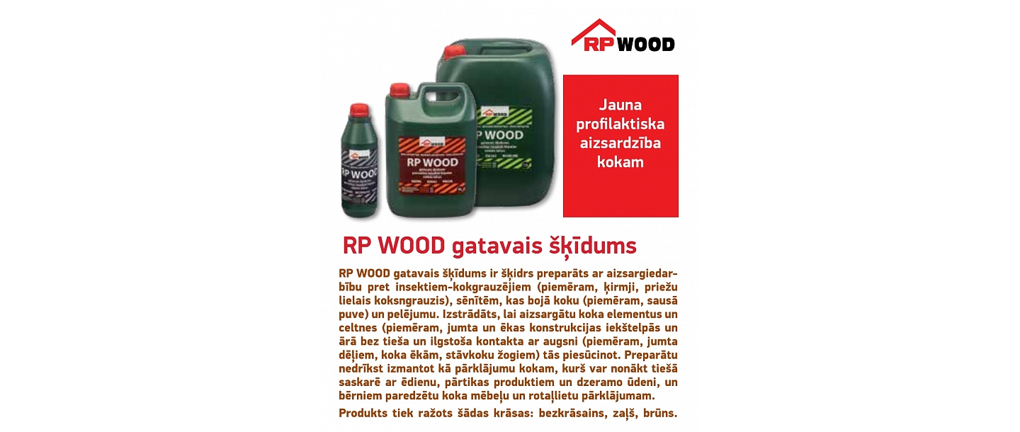 RP WOOD ready-made solution