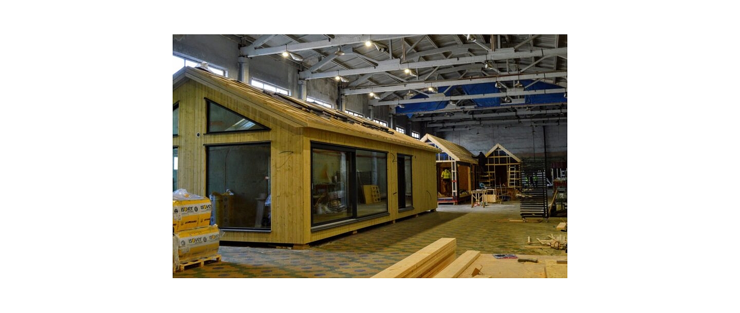 Construction of modular houses