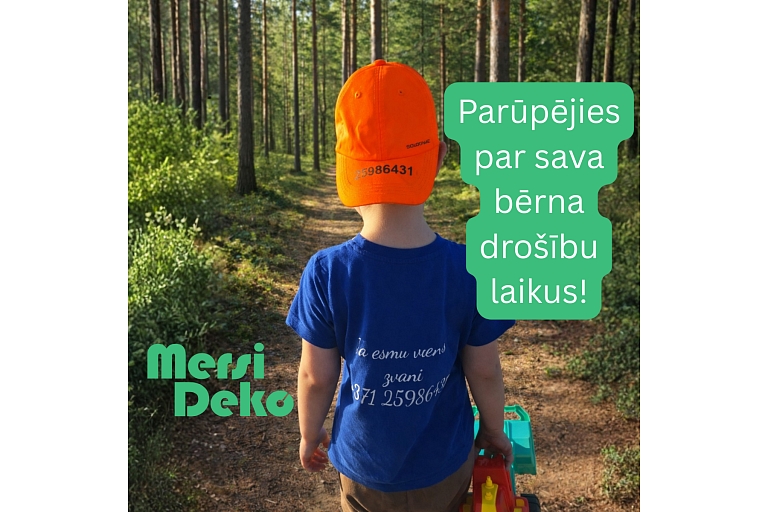 Parūpējies par bērna drošību