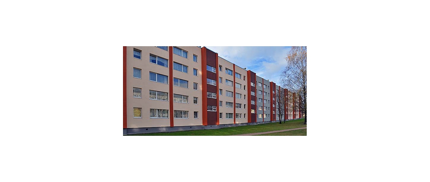 Improving the heat resistance of apartment buildings