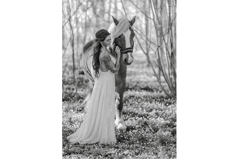 Photo session with horses