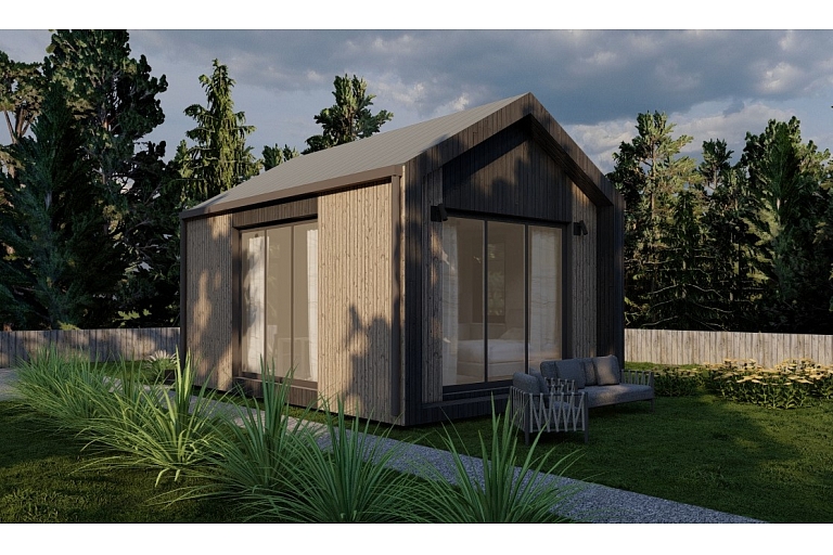 wooden frame houses