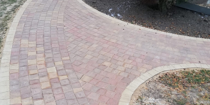 Track and field paving