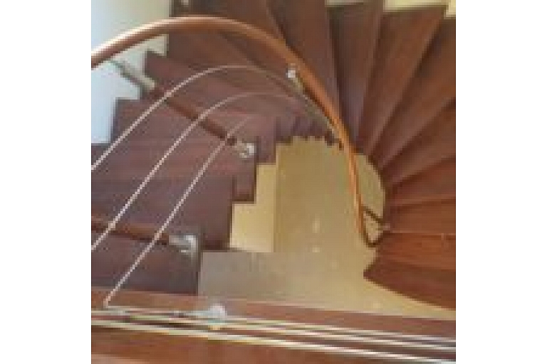 U-shaped stairs