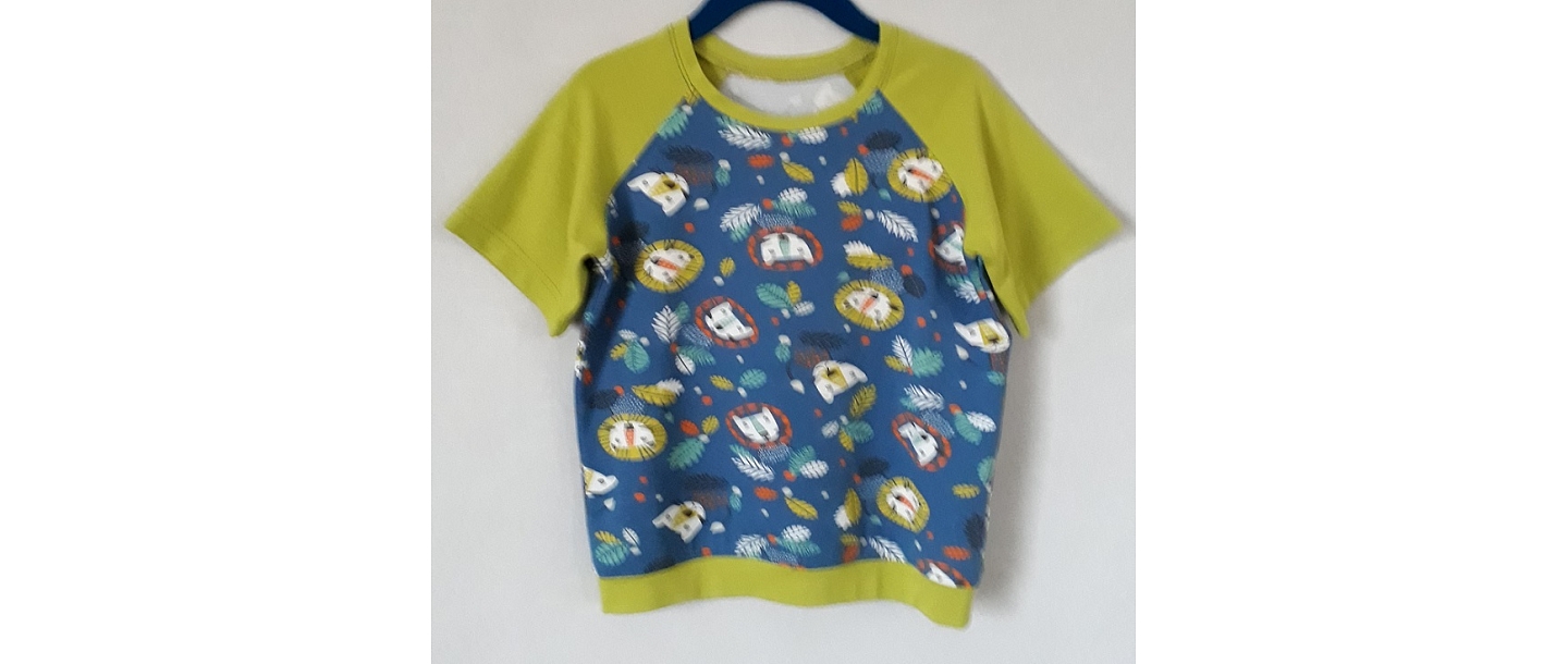 Two-color shirt - Shirt for boys made of cotton