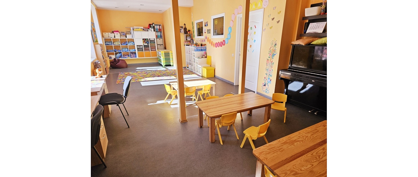 Rotaļu un mācību telpa bērnudārzā "Augsim".