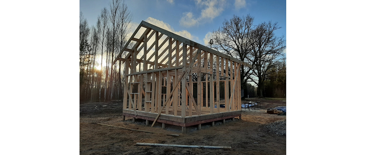 timber frame house